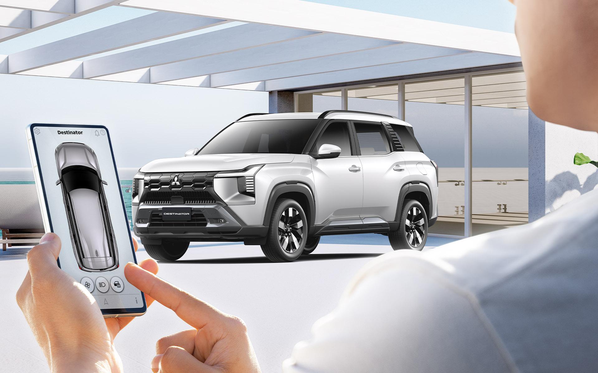 Hệ thống kết nối thông minh My MITSUBISHI CONNECT